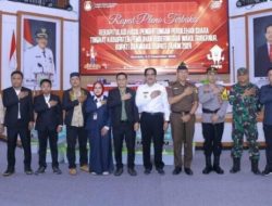 Pj Bupati Edy Tinjau Rapat Pleno Hasil Pilkada