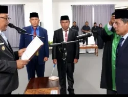 Sekda Definitif Dilantik, Burhanuddin Minta Syahrun Satukan Birokrasi dan Percepat Program Prioritas
